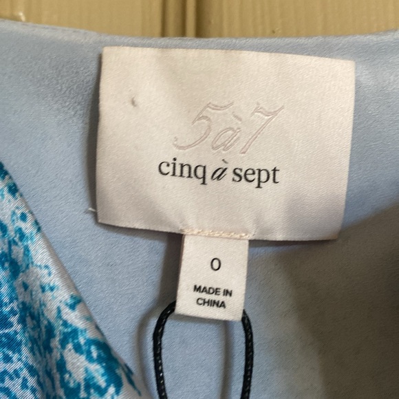 Cinq a Sept silk ruched midi dress - Picture 12 of 16